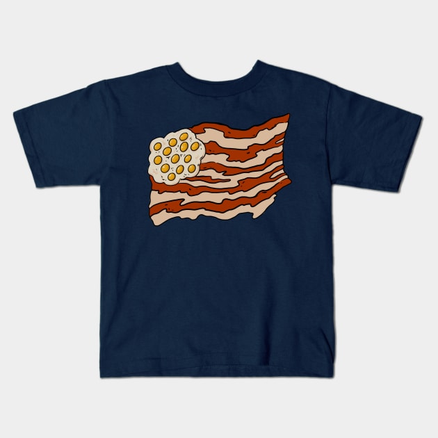 proud to be a bacon Kids T-Shirt by spoilerinc